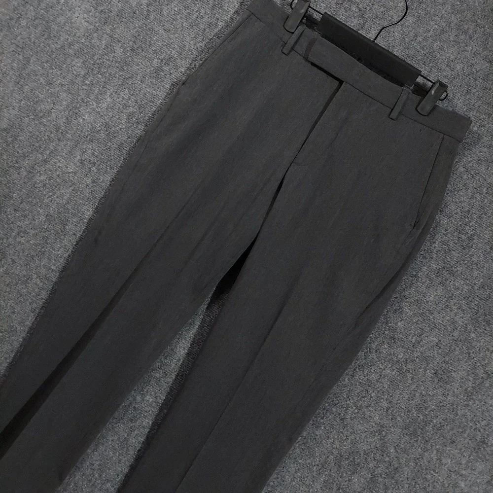 Polo Ralph Lauren Suit Pants Mens 31x30 Gray Stretch Wool Blend Dress Formal